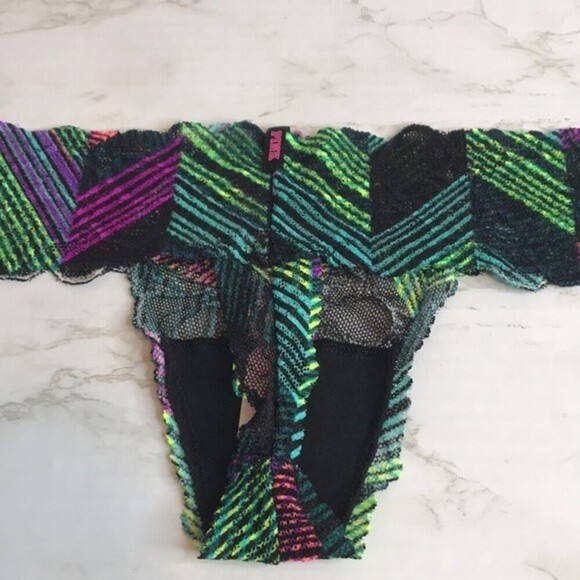 Victoria’s Secret PINK all over lace sexy panties size xs - Picture 6 of 8